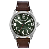 BM6838-09X Citizen Garrison de hombre pulsera de piel