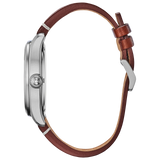BM6838-17L Citizen Garrison de caballero pulsera de cuero