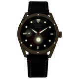 BM6992-09W Citizen Tony Stark Marvel Edition pulsera de cuero