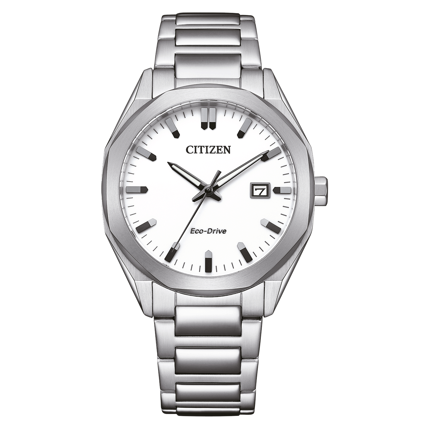 BM7620-83A Reloj Citizen Eco-Drive de hombre pulsera de metal 38mm