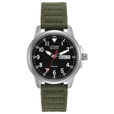 BM8180-03E Citizen Garrison de hombre pulsera de tela