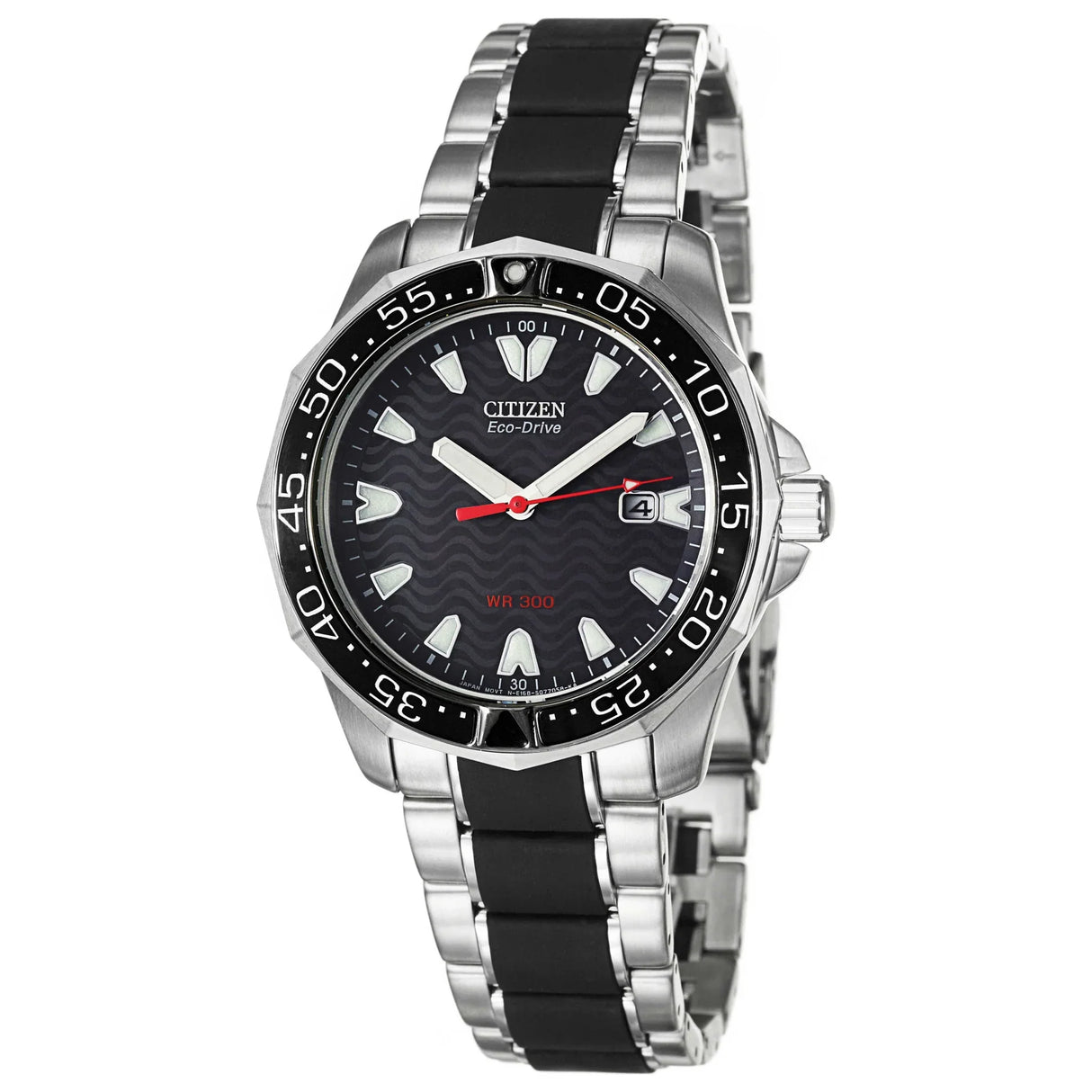BN0030-71E Reloj Citizen Eco-Drive de caballero banda de metal