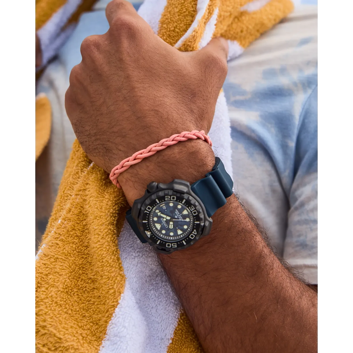 BN0227-09L Citizen Promaster de caballero pulsera de resina