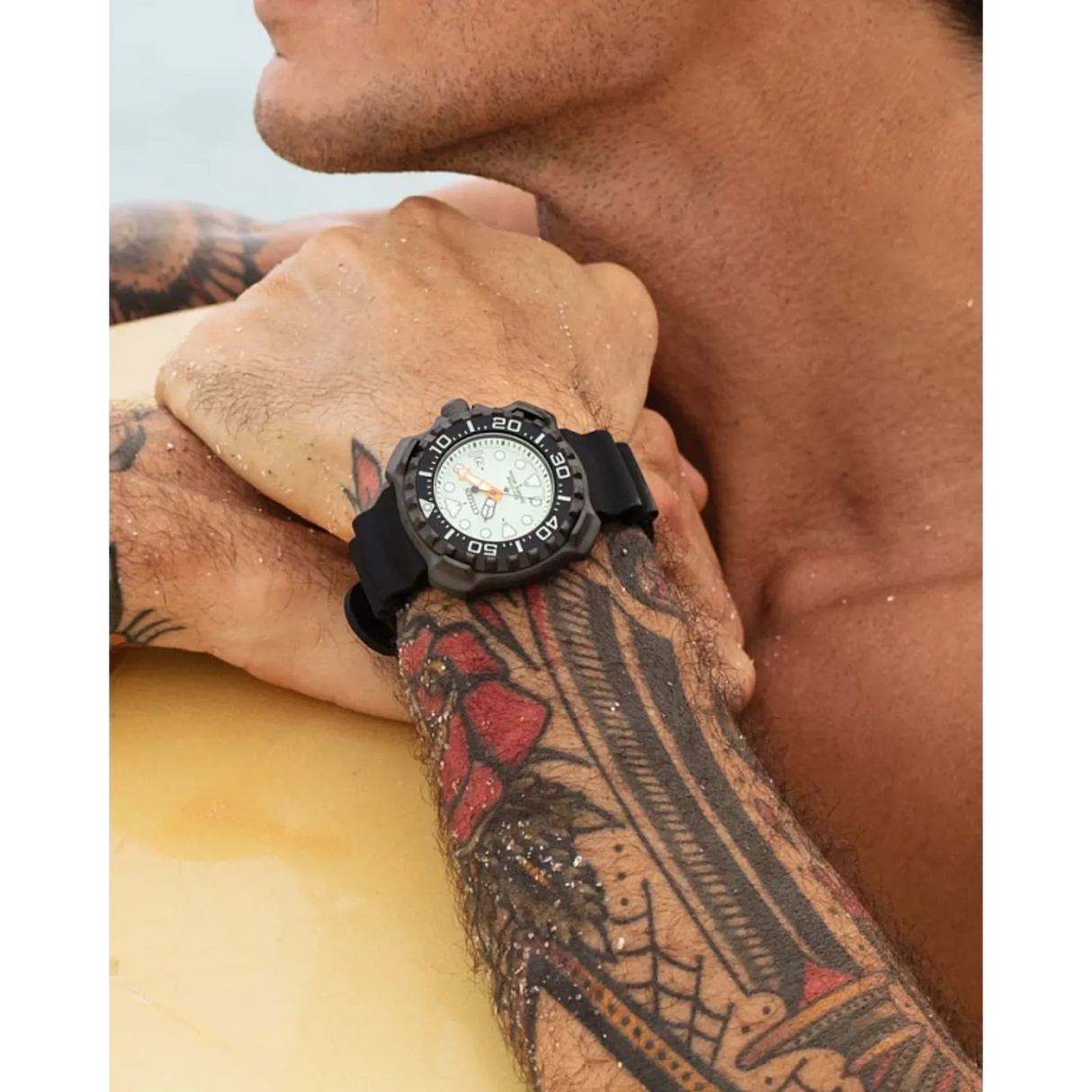 BN0227-25X Citizen Promaster Dive de caballero pulsera de resina