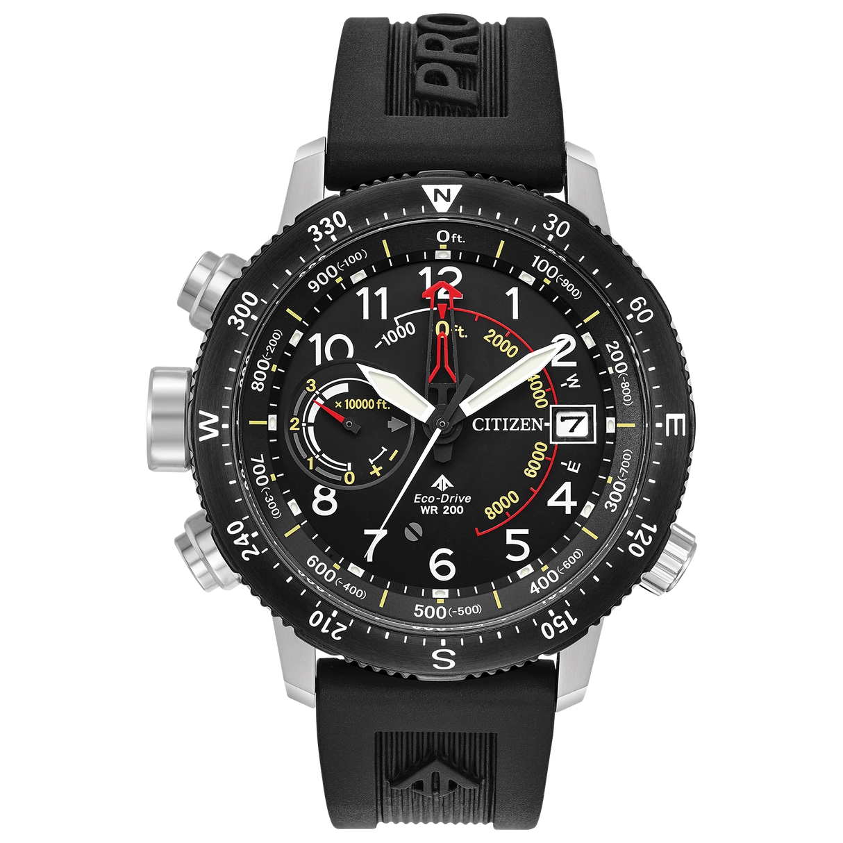 BN5058-07E Reloj Citizen Promaster Eco Drive de hombre pulsera de resina 47 mm