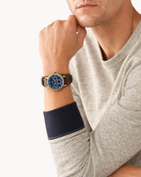 BQ2733 Fossil Airlift para hombre pulsera de piel