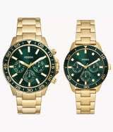 Set Fossil de reloj para hombre y mujer