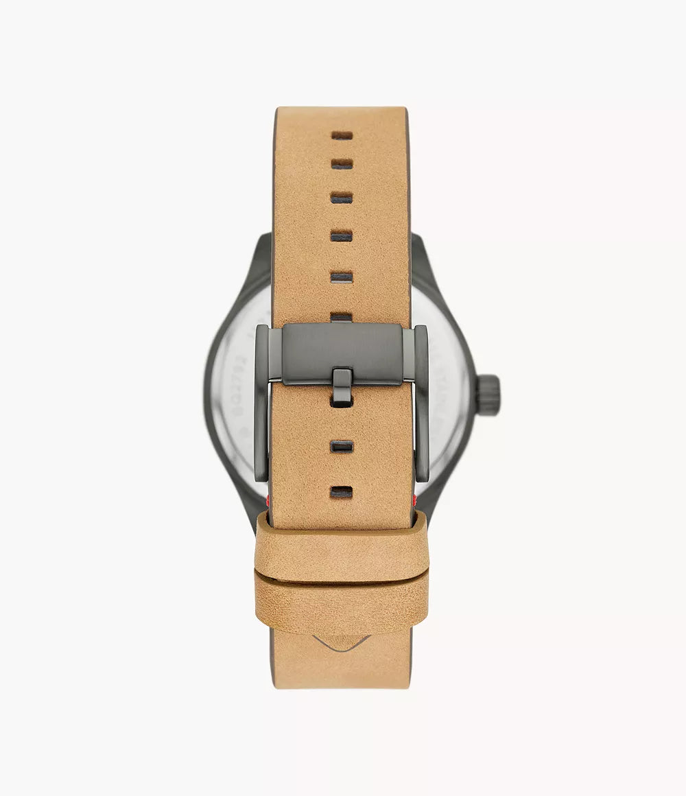 BQ2792 Reloj Fossil Easton de caballero banda de piel 42mm