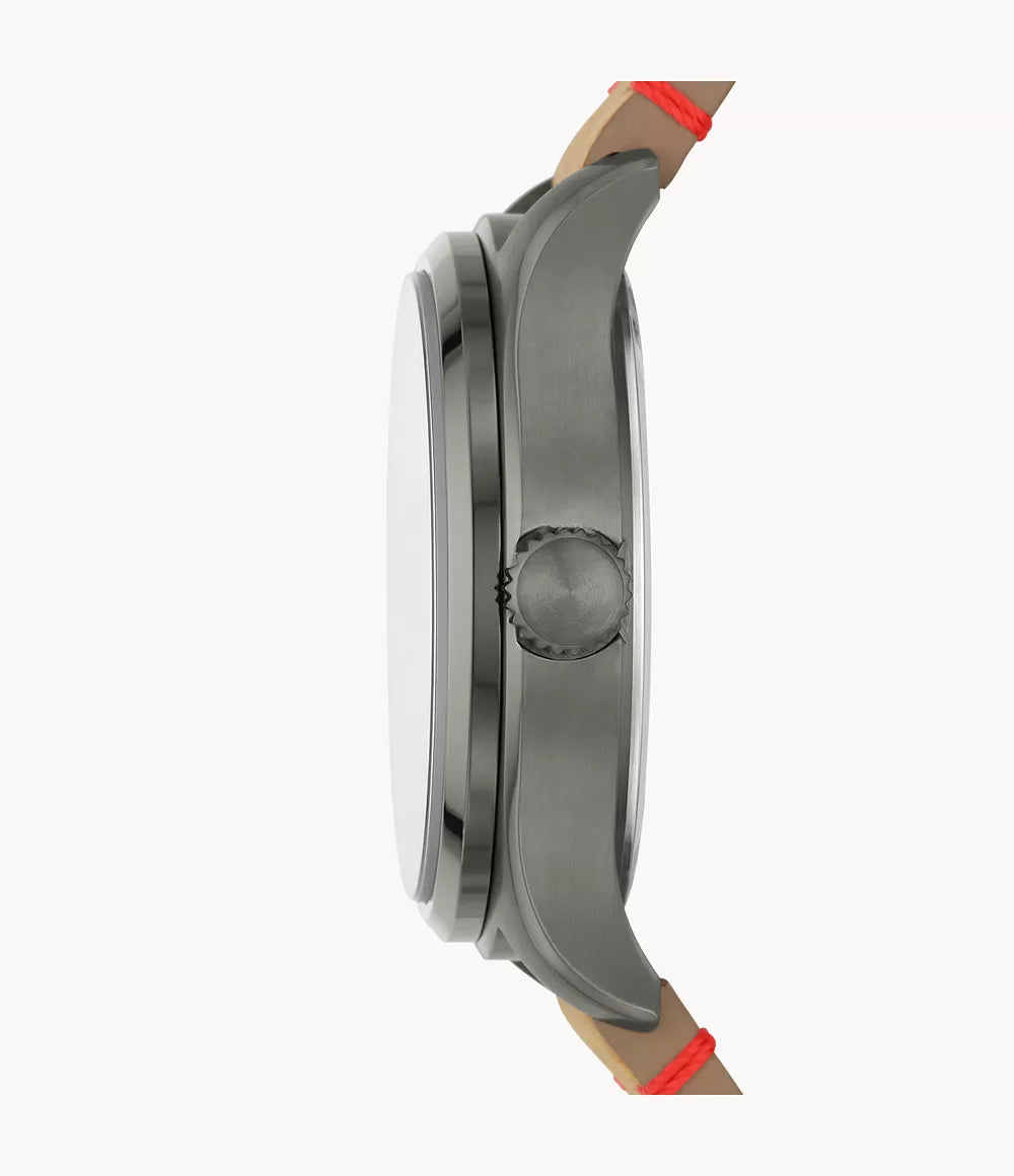 BQ2792 Reloj Fossil Easton de caballero banda de piel 42mm