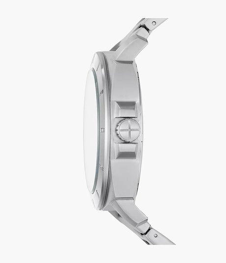 BQ2795SET Reloj Fossil Privateer de caballero pulsera de metal más pulsera de cuero 45mm