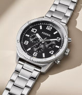 BQ2797 Fossil de hombre pulsera de acero inoxidable