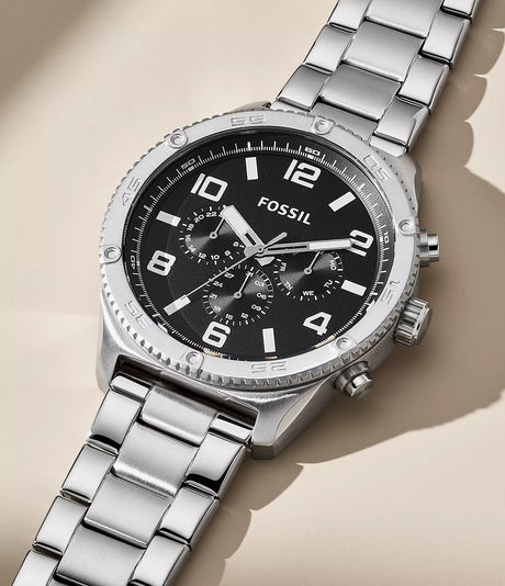 BQ2797 Fossil de hombre pulsera de acero inoxidable