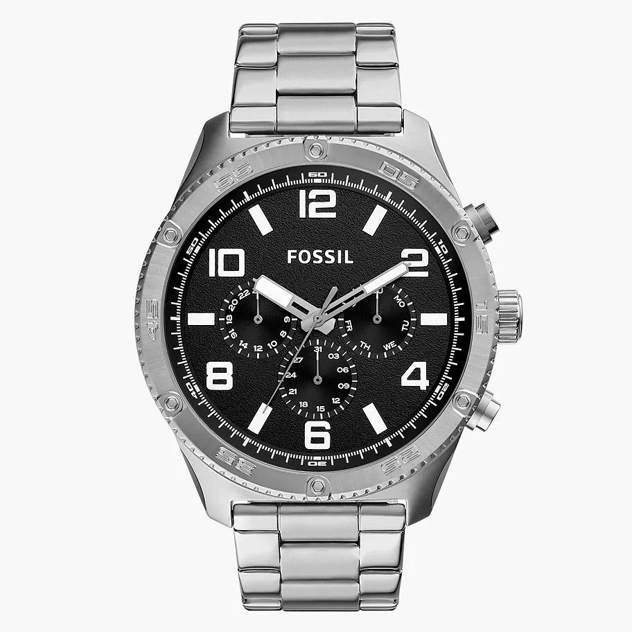 BQ2797 Fossil de hombre pulsera de acero inoxidable