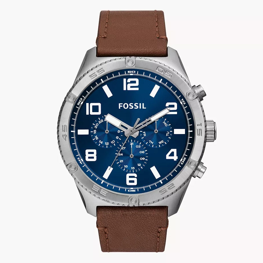 BQ2799 Fossil Brox de caballero pulsera de cuero