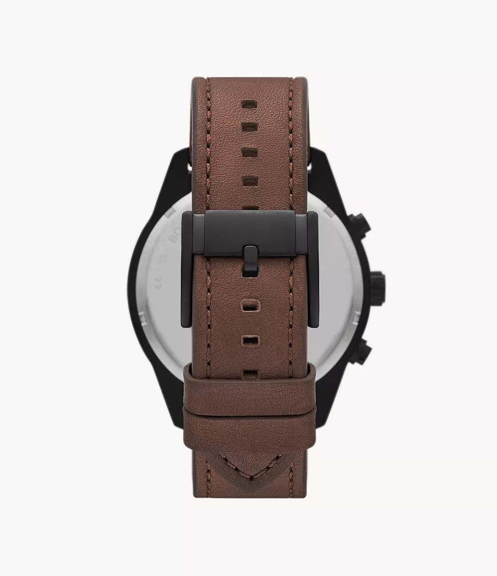 BQ2802 Fossil Brox de caballero pulsera de piel