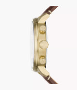 BQ2848 Fossil Rhett de hombre pulsera de cuero