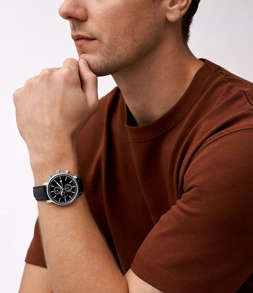 BQ2849 Fossil Rhett de hombre correa de cuero