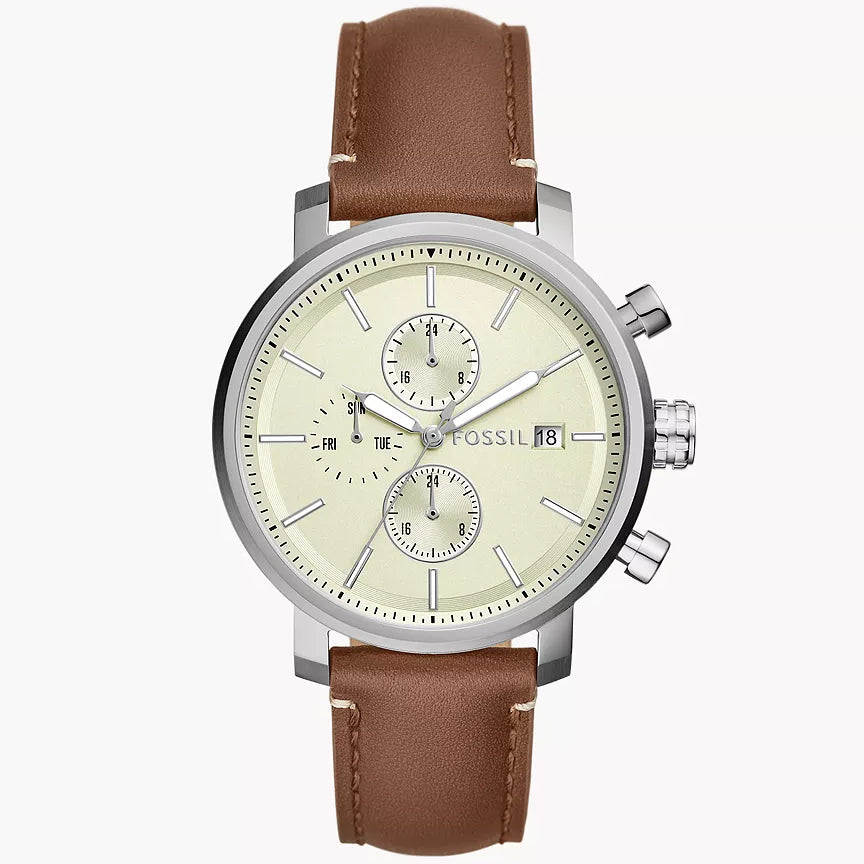 BQ2850 Reloj Rhett de hombre correa de cuero 42mm