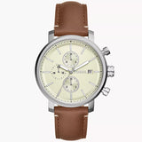 BQ2850 Reloj Rhett de hombre correa de cuero 42mm