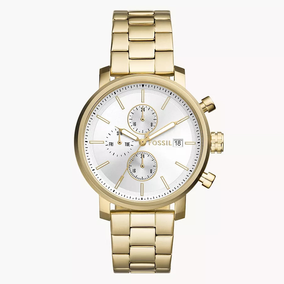BQ2852 Fossil Rhett de caballero pulsera de metal