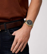 BQ2855 Fossil Sullivan de caballero pulsera de acero inoxidable