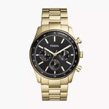BQ2855 Fossil Sullivan de caballero pulsera de acero inoxidable
