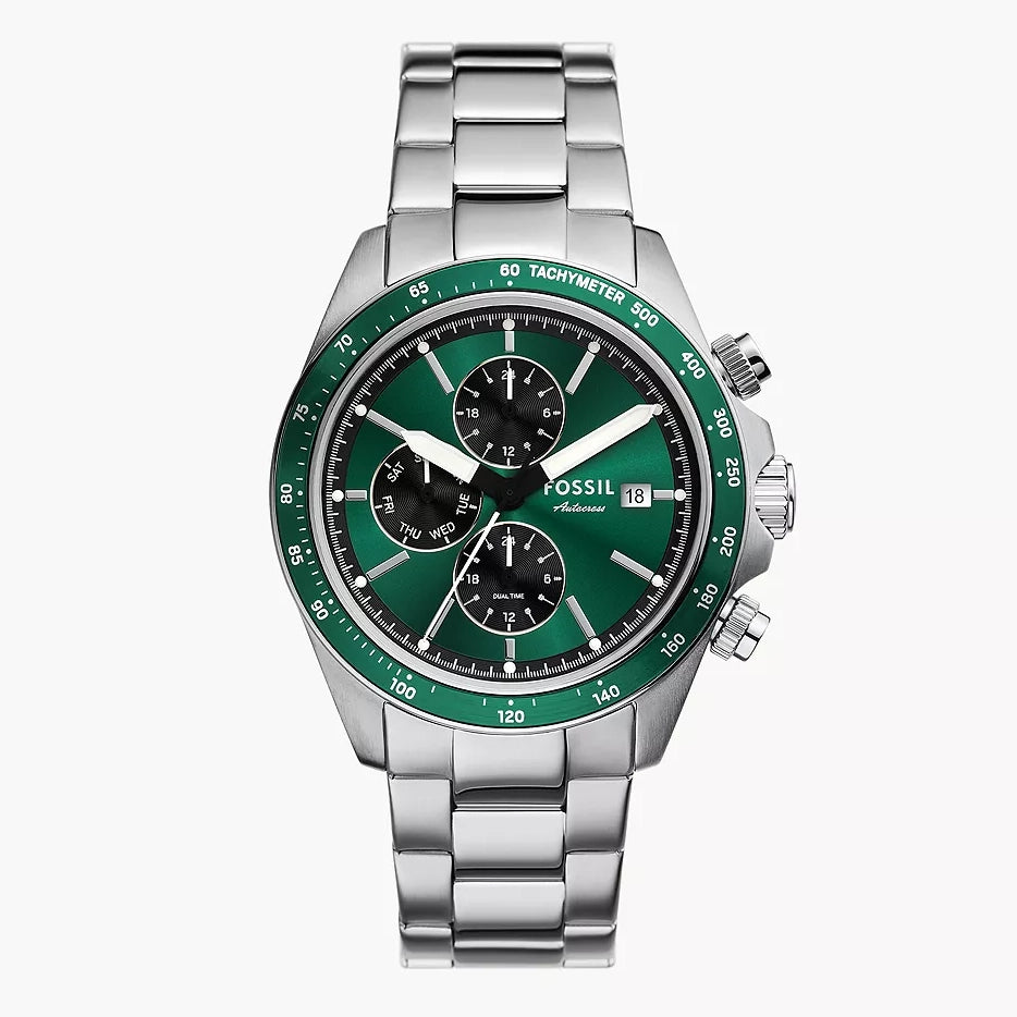 BQ2878 Fossil Autocross de caballero pulsera de metal