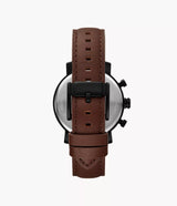 BQ2894 Fossil Rhett de caballero pulsera de cuero