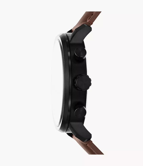 BQ2894 Fossil Rhett de caballero pulsera de cuero