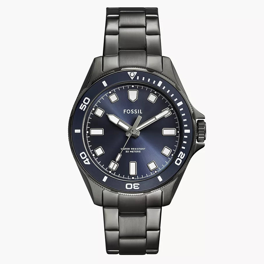 BQ2904 Fossil Dalton de hombre correa de metal