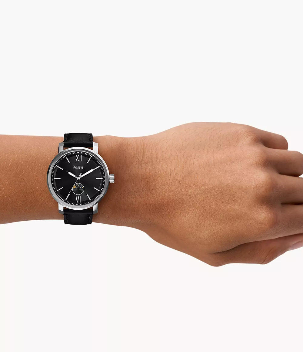 BQ2906 Reloj Fossil Rhett de hombre pulsera de cuero