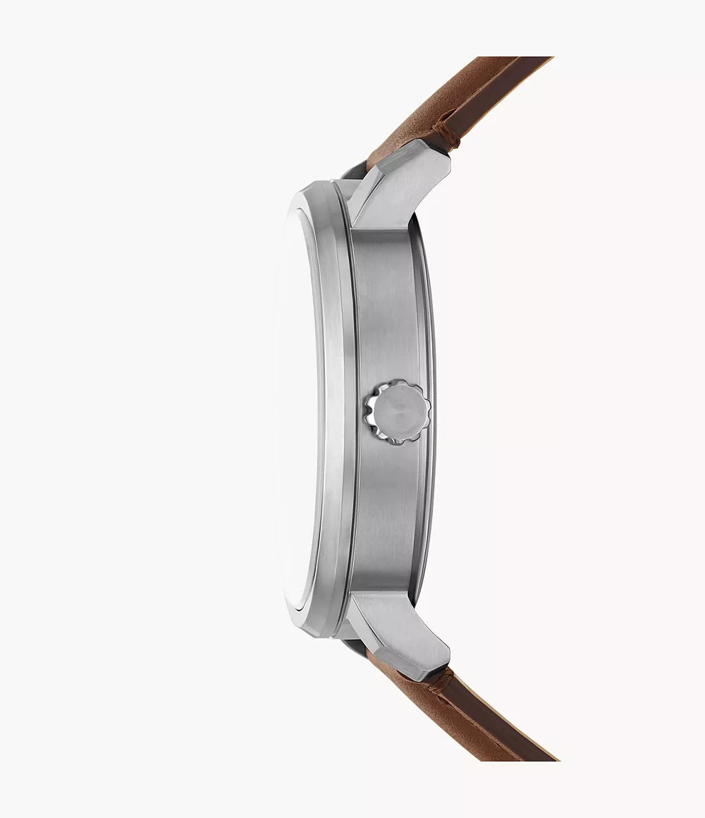 BQ2907 Reloj Fossil Rhett de piel de hombre 43 mm