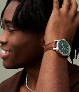 BQ2907 Reloj Fossil Rhett de piel de hombre 43 mm