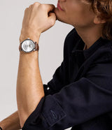 BQ2908 Reloj Fossil Rhett de caballero banda de piel 43 mm