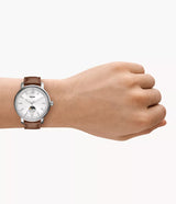 BQ2908 Reloj Fossil Rhett de caballero banda de piel 43 mm
