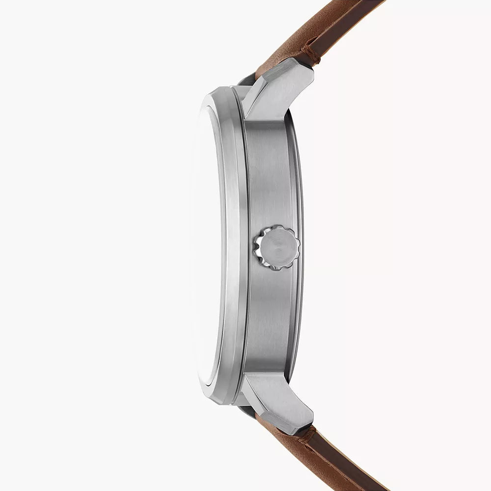BQ2908 Reloj Fossil Rhett de caballero banda de piel 43 mm