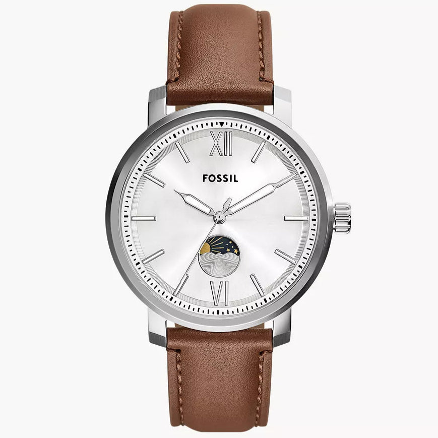 BQ2908 Reloj Fossil Rhett de caballero banda de piel 43 mm