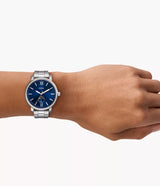 BQ2909 Reloj Fossil Rhett de hombre pulsera de metal 43 mm