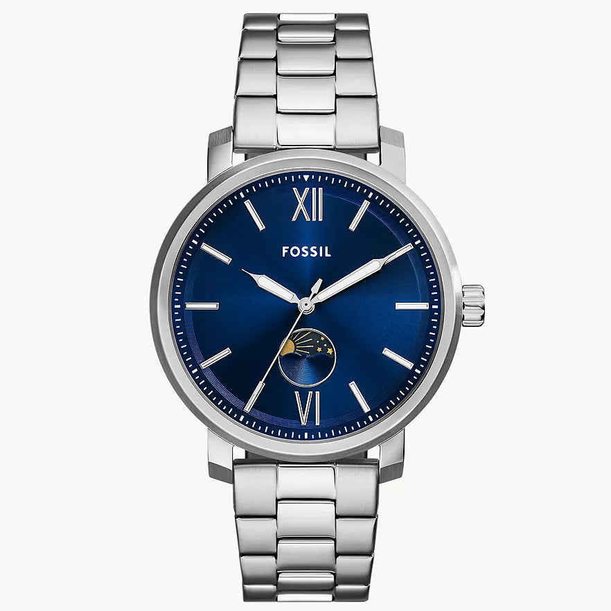 BQ2909 Reloj Fossil Rhett de hombre pulsera de metal 43 mm