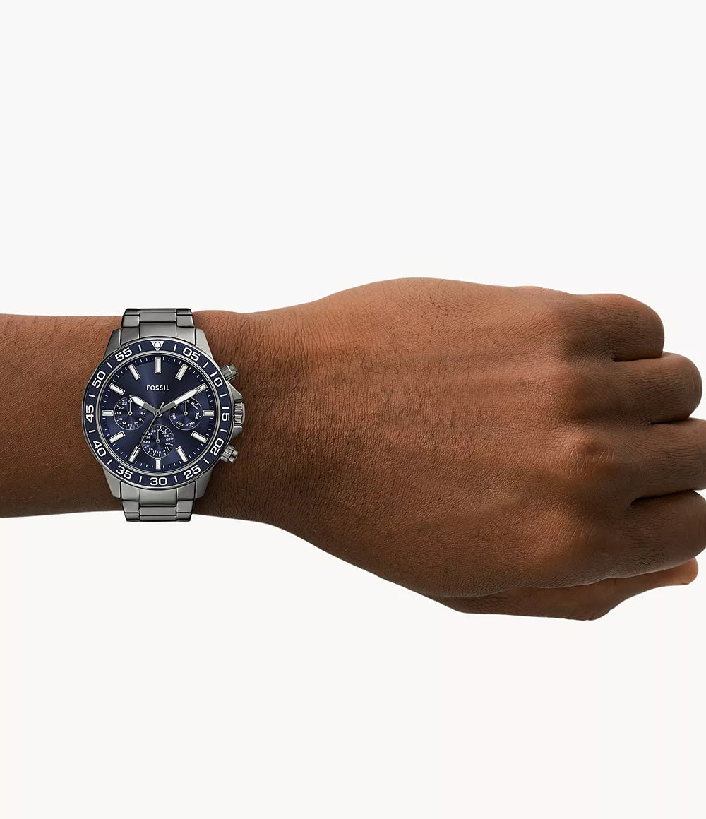 BQ2910 Reloj Fossil Análogo para Hombre Banda de Metal