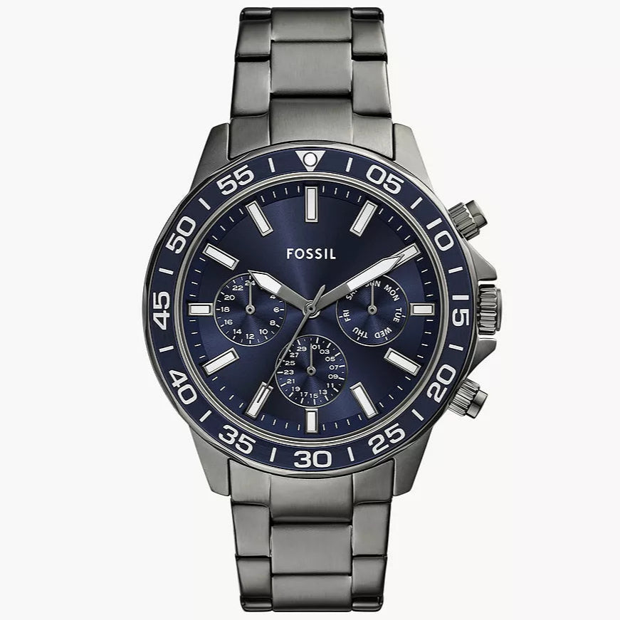 BQ2910 Reloj Fossil Análogo para Hombre Banda de Metal