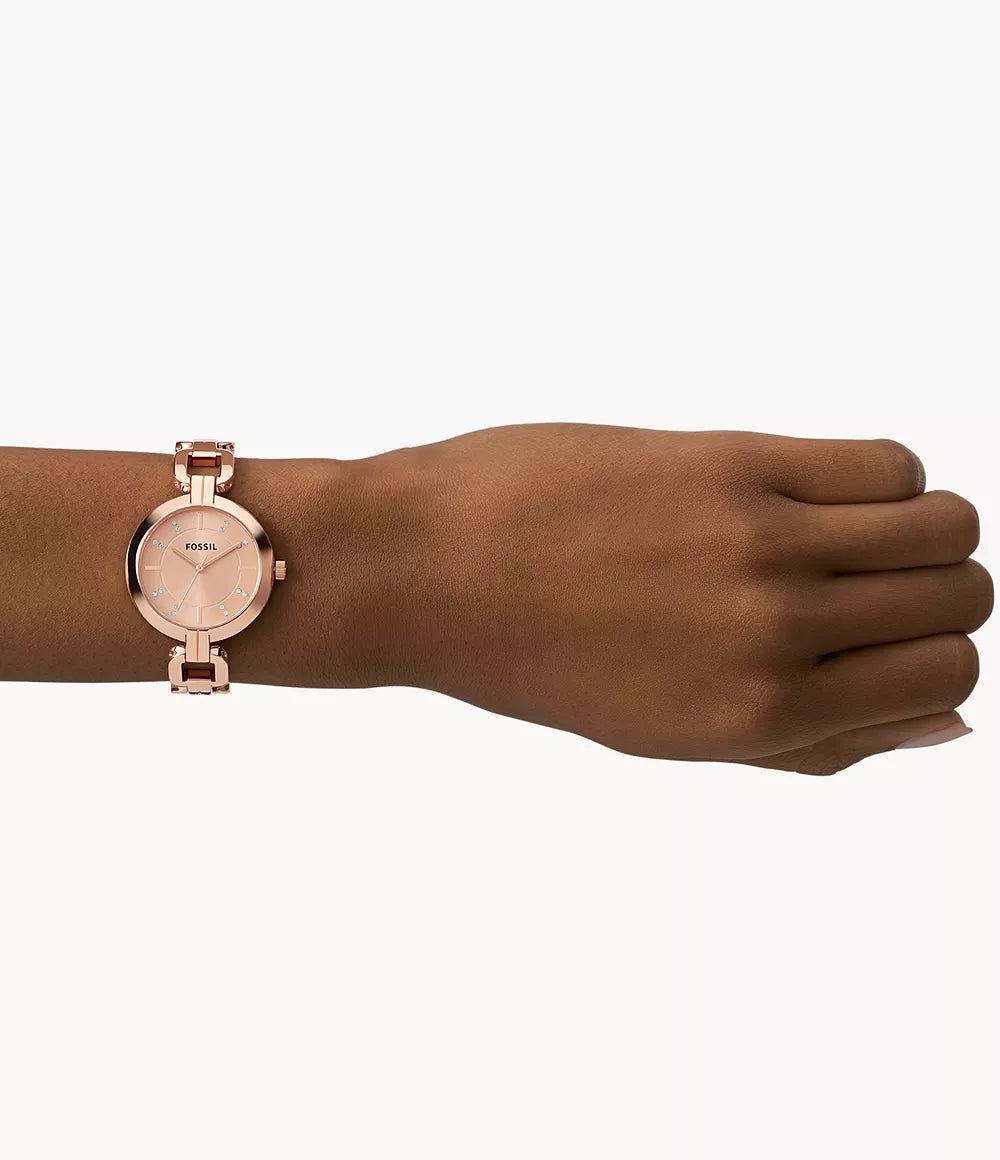 BQ3206 Fossil Kerrigan de dama pulsera de metal