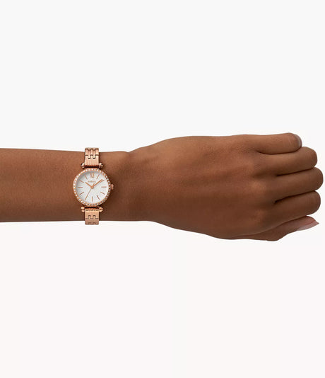 BQ3502 Reloj Fossil Tillie Mini de dama banda de metal 26 mm