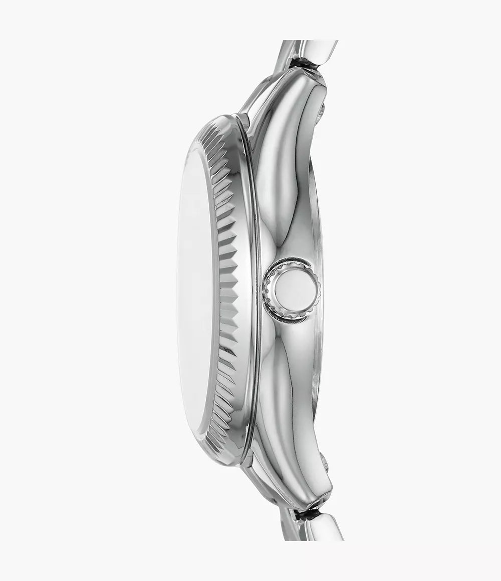 BQ3637 Fossil Rye de dama pulsera de metal