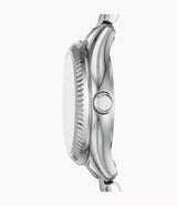 BQ3637 Fossil Rye de dama pulsera de metal