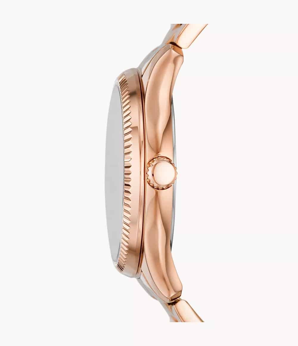 BQ3691 Fossil Rye Reloj Análogo para Mujer