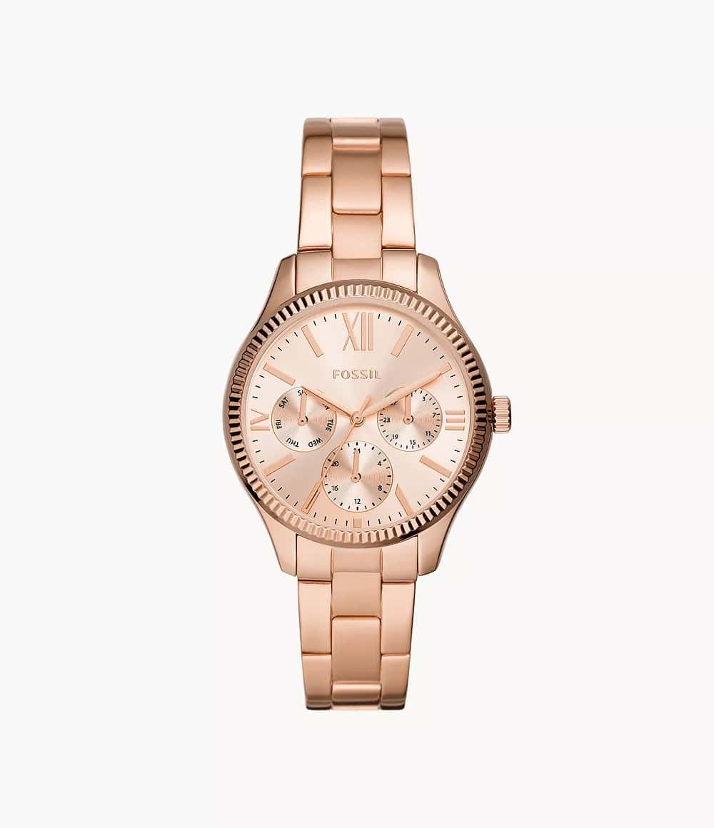 BQ3691 Fossil Rye Reloj Análogo para Mujer