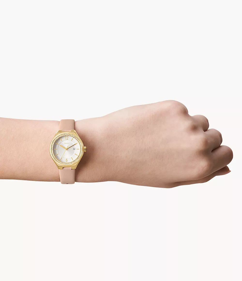 BQ3804 Reloj Fossil Eevie de mujer pulsera de cuero 30 mm
