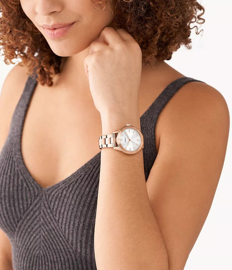 BQ3886 Fossil Dayle Reloj Análogo para Mujer