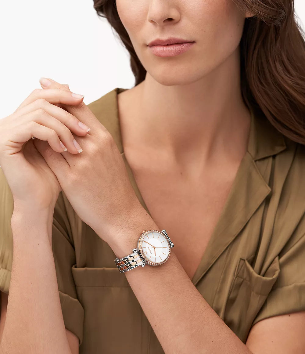 BQ3901 Reloj Fossil Tillie de dama banda de metal 36 mm